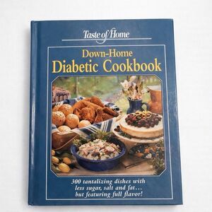 Taste of Home Down-Home Diabetic Cookbook 300 Recipes Low Sugar Salt Fat 1995 HC